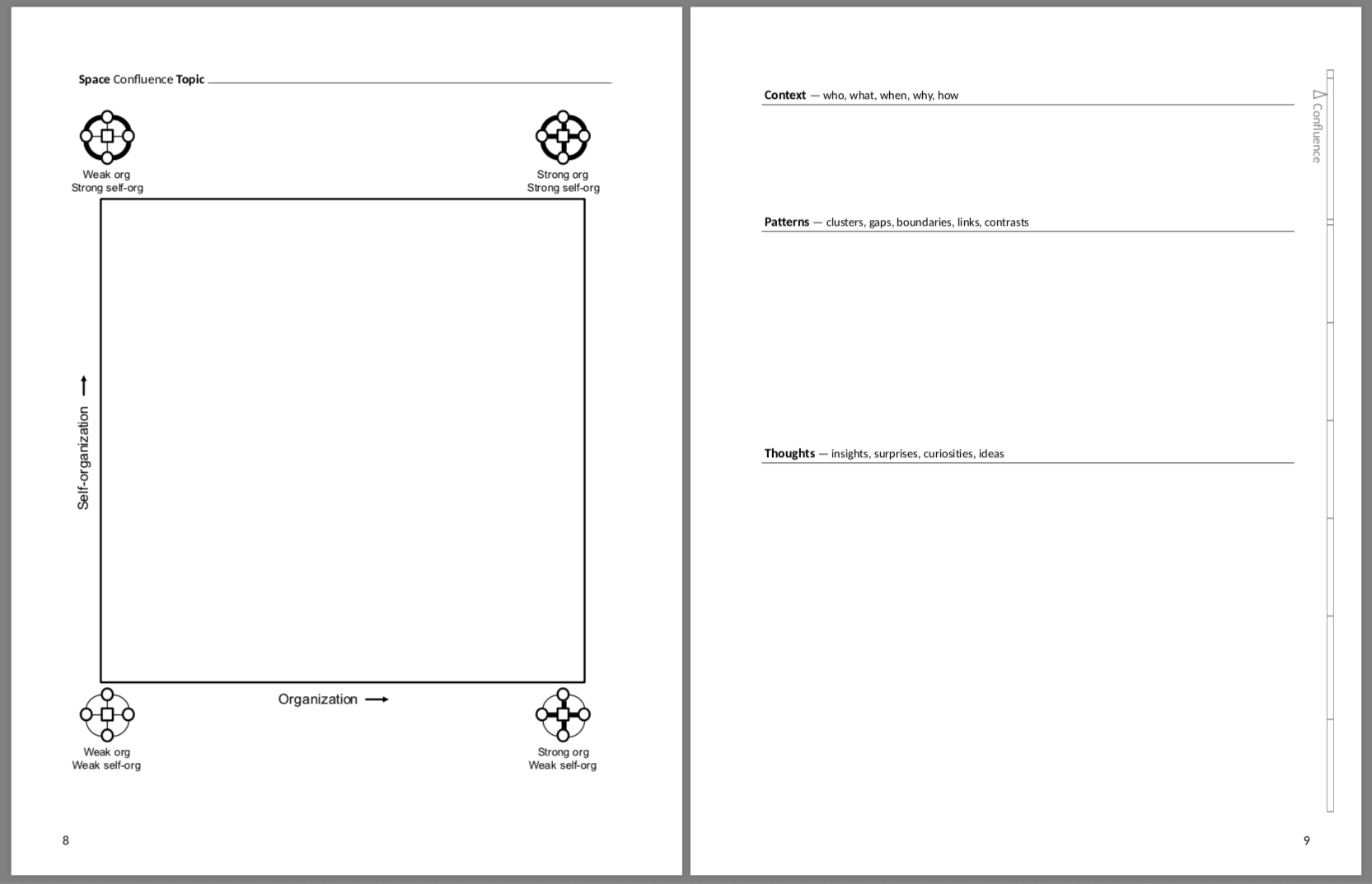Workbook pages
